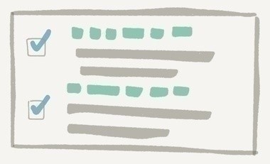 [チェックボックスのイメージ図]